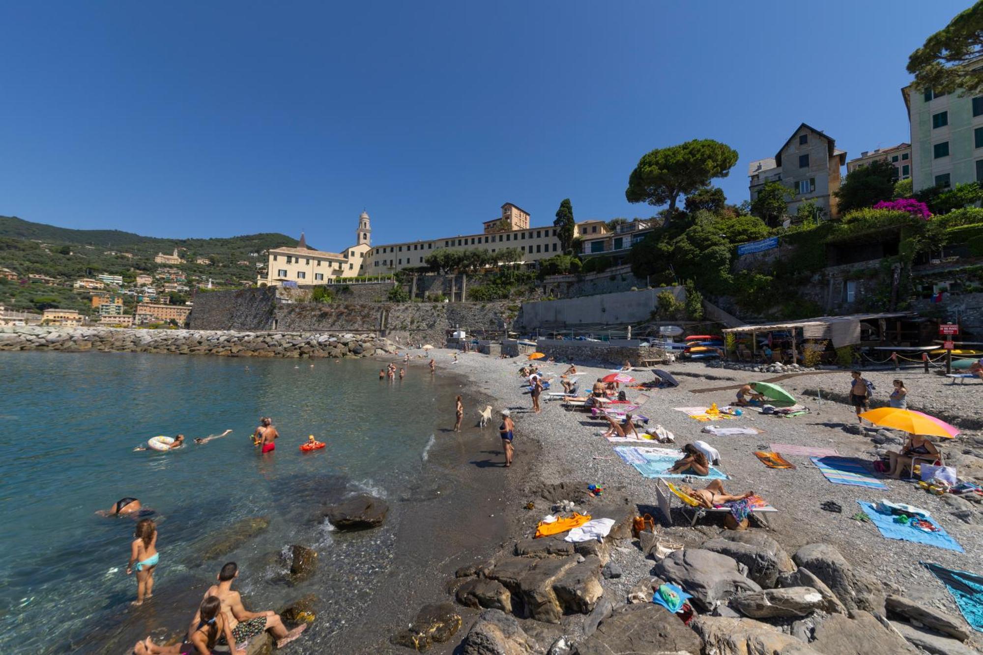 Villa Baia Dei Frati Recco Bagian luar foto