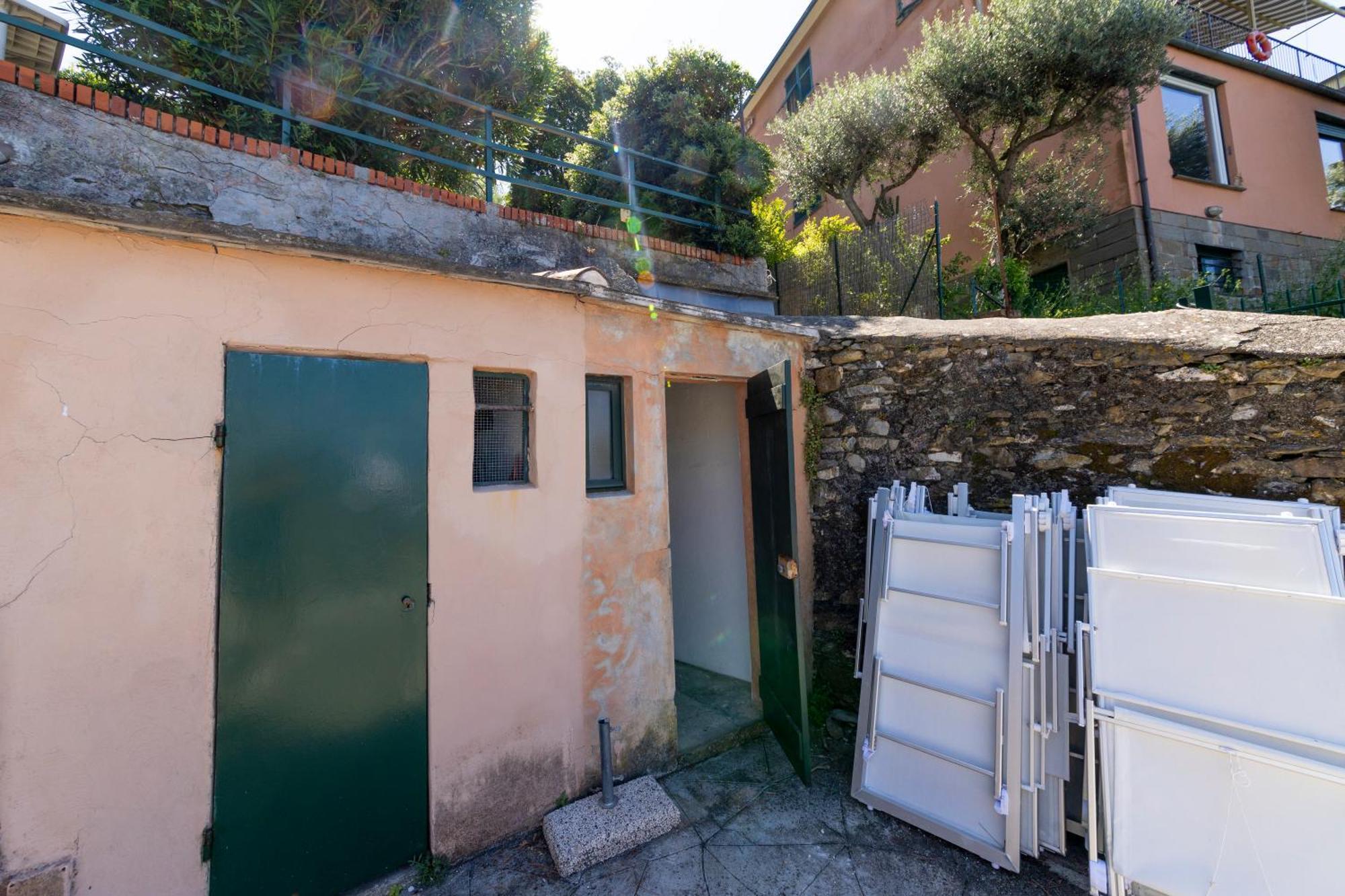 Villa Baia Dei Frati Recco Bagian luar foto