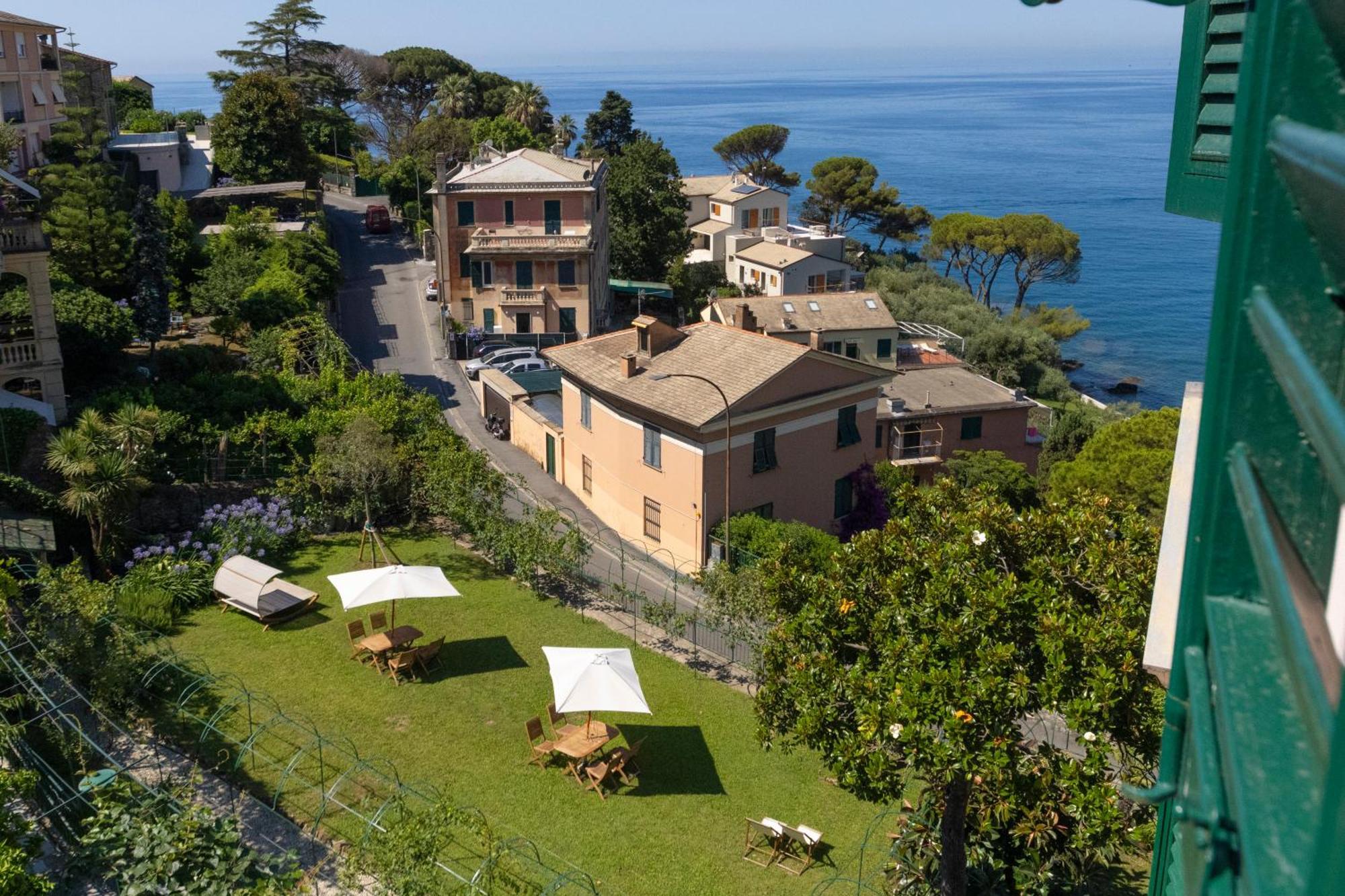 Villa Baia Dei Frati Recco Bagian luar foto