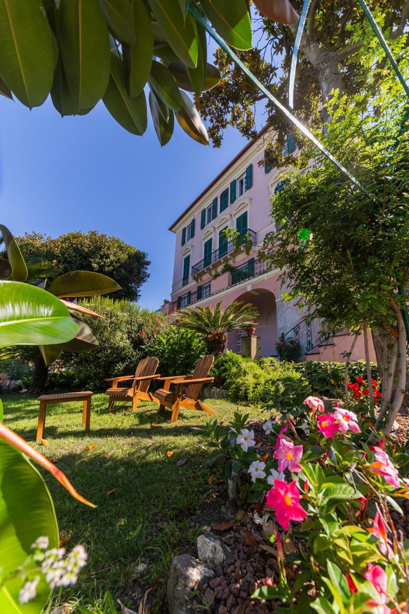 Villa Baia Dei Frati Recco Bagian luar foto