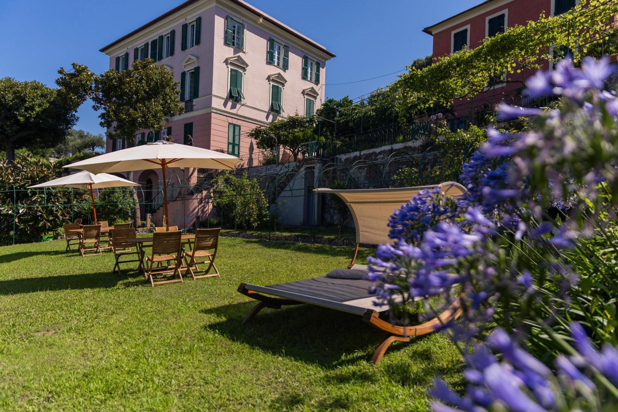 Villa Baia Dei Frati Recco Bagian luar foto