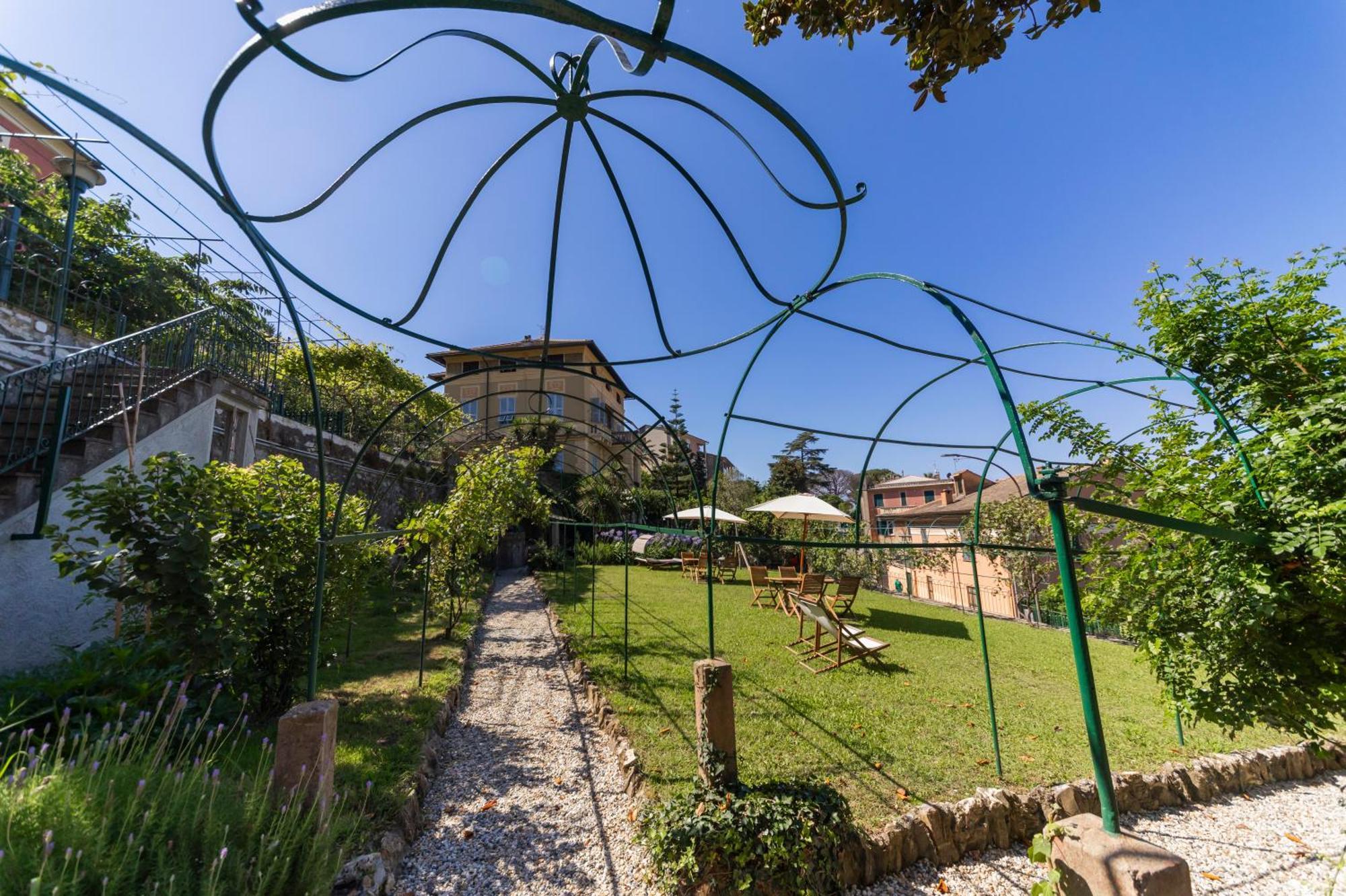 Villa Baia Dei Frati Recco Bagian luar foto