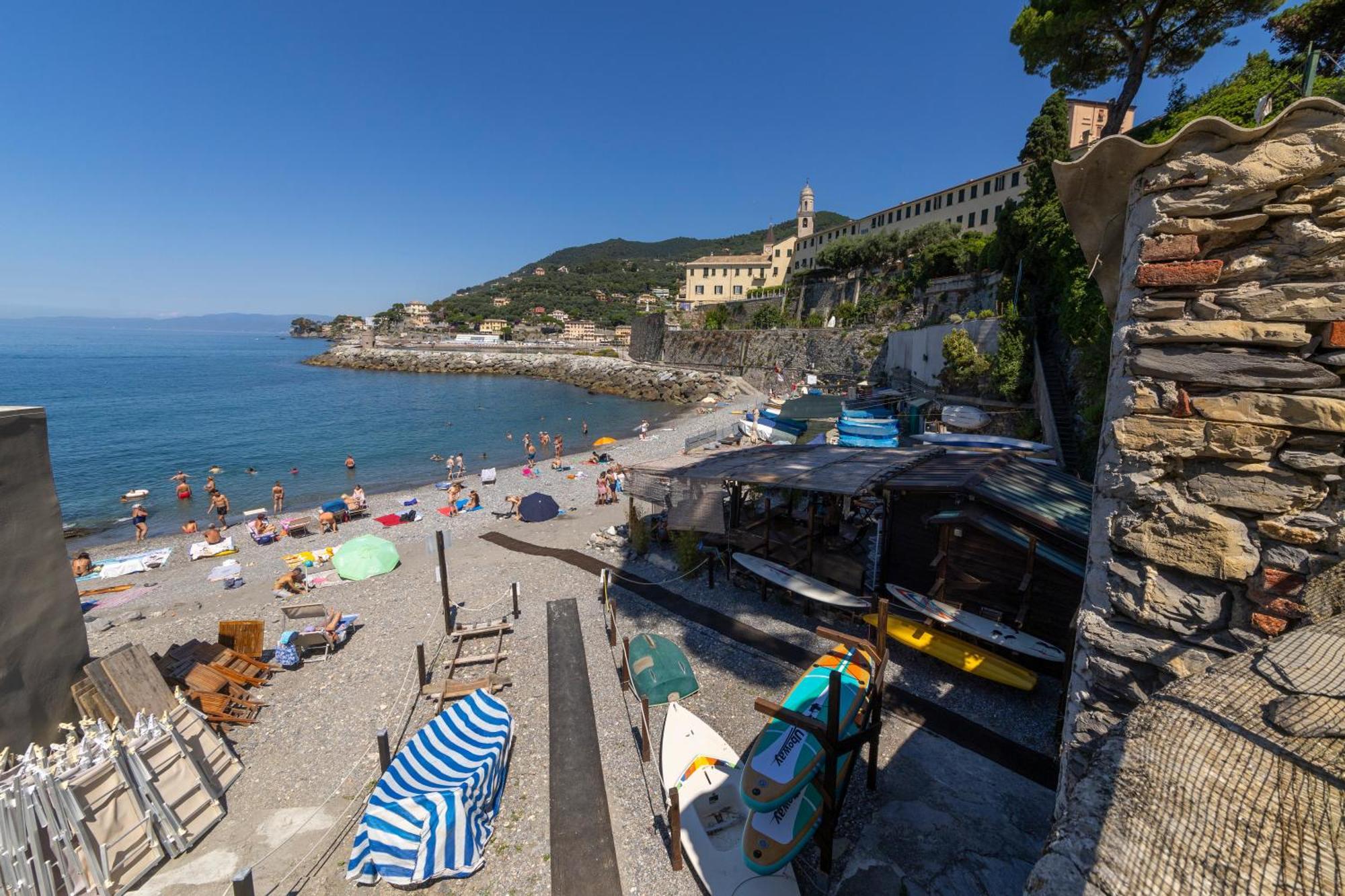 Villa Baia Dei Frati Recco Bagian luar foto