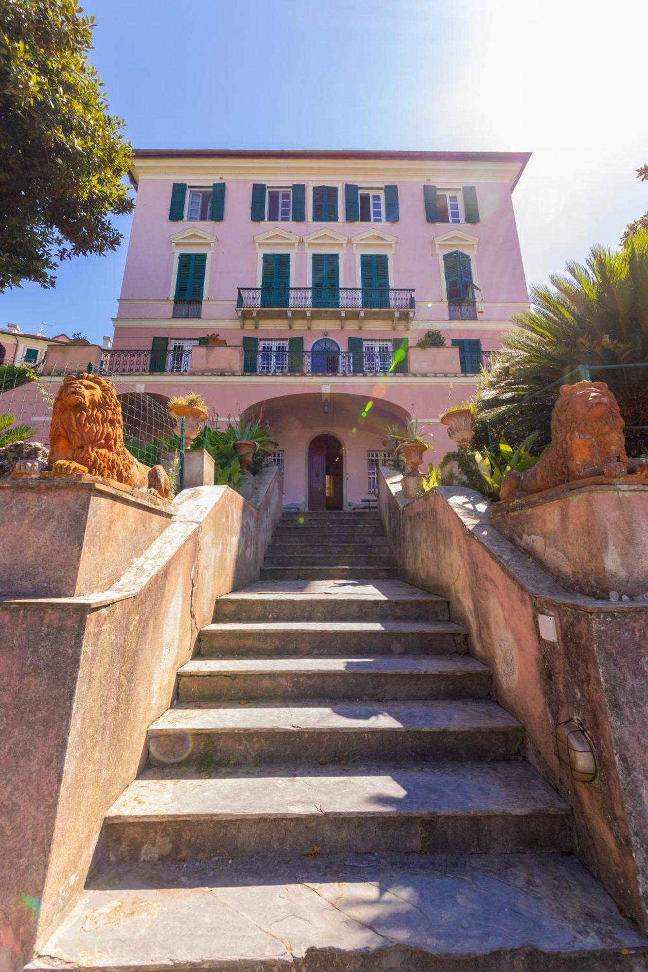 Villa Baia Dei Frati Recco Bagian luar foto