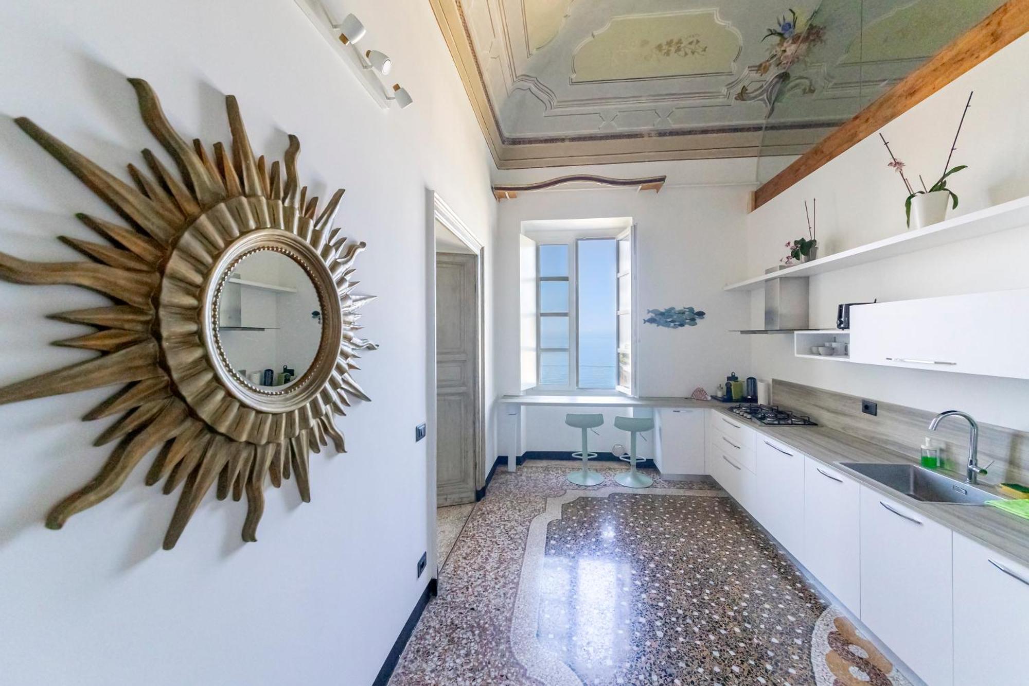 Villa Baia Dei Frati Recco Bagian luar foto